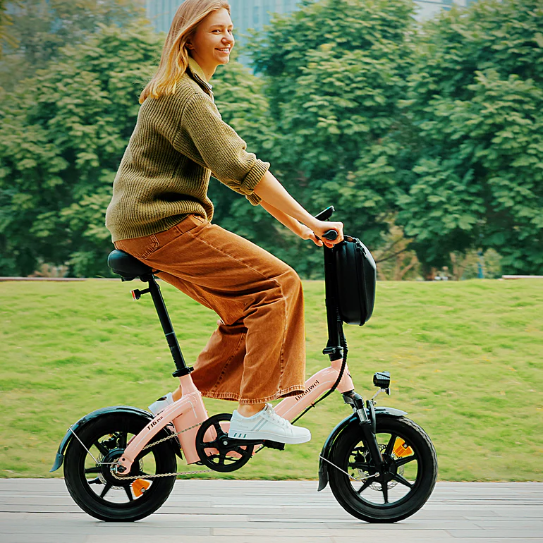 2_dce5a977-3c1b-4cc8-99f2-31af68fda422 Bodywel T16 Pro Mini Folding E-Bike 36V 14*2.5 Inch CST Tires