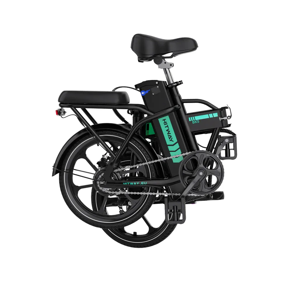 Hitway BK5S 90KM Folding E Bike 36V 10.4Ah 250W 16×2.125 Inch Tire