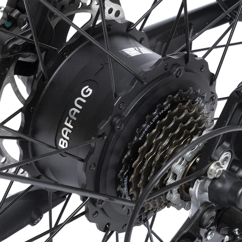 Bodywel D6 Fat Tire Mountain Ebike BAFANG Brushless Motor SHIMANO