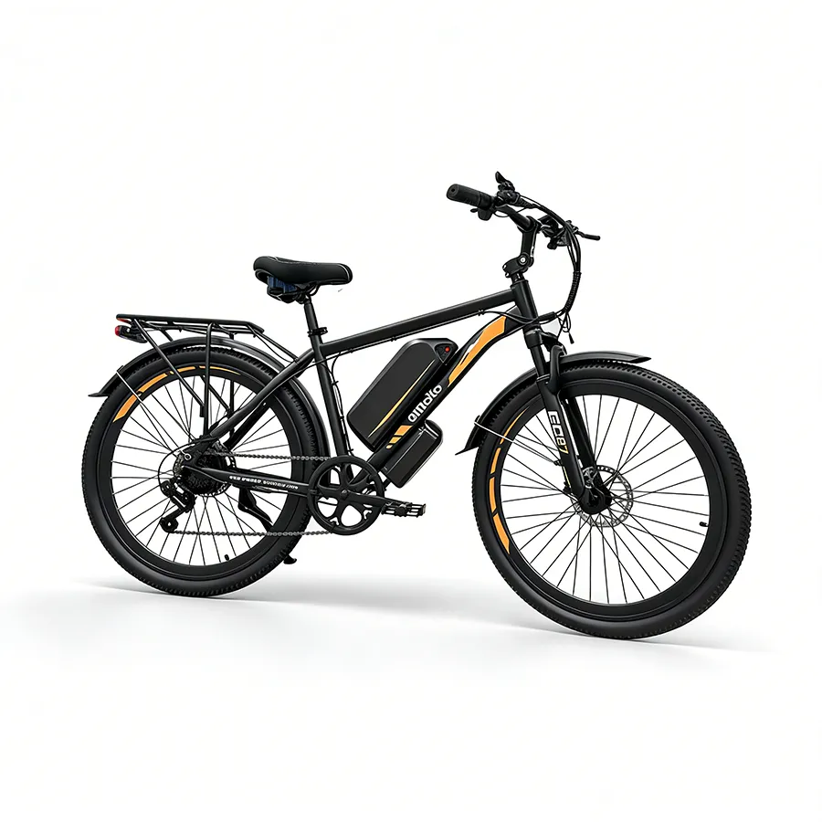 EMOKO-EC27-dual-battery-2 Emoko EC27 Dual Battery Electric Bike with 150km Long Range, 27.5-Inch Wheels and Rear Rack