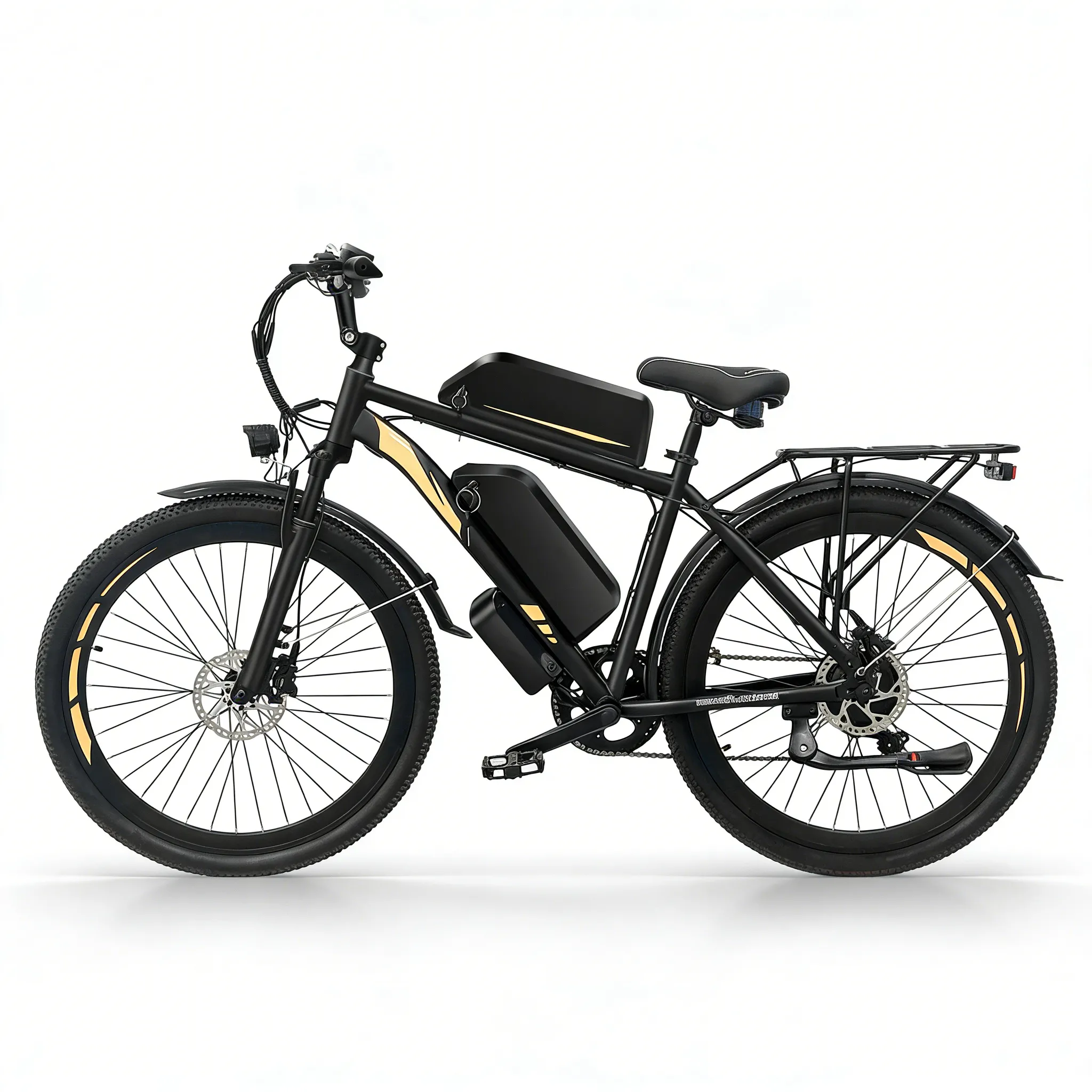 EMOKO-EC27-dual-battery-4 Emoko EC27 Dual Battery Electric Bike with 150km Long Range, 27.5-Inch Wheels and Rear Rack