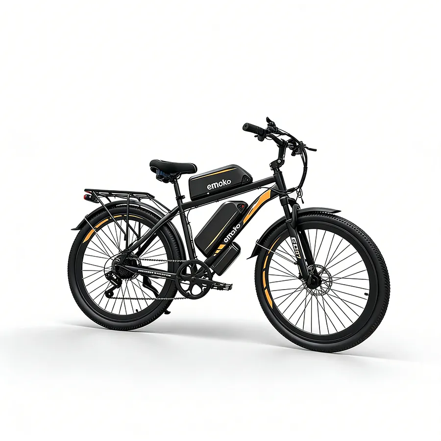 EMOKO-EC27-dual-battery-5 Emoko EC27 Dual Battery Electric Bike with 150km Long Range, 27.5-Inch Wheels and Rear Rack