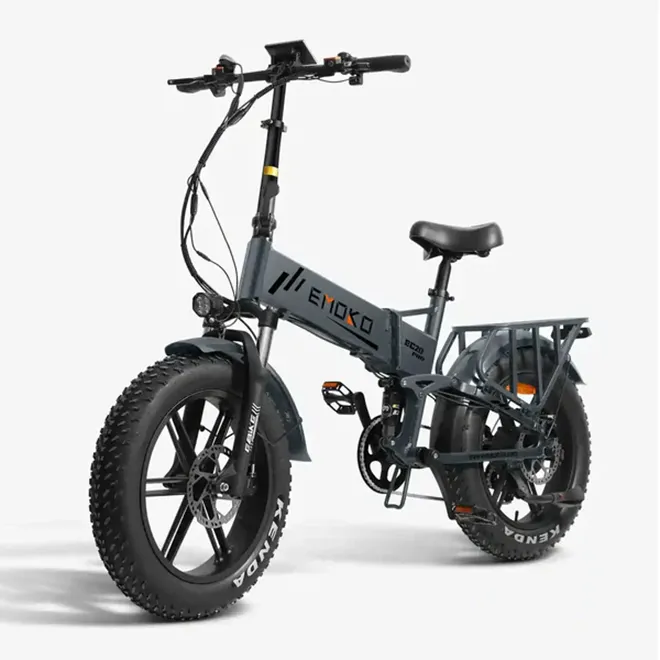 EMOKO_EC20_electric_bikes_2 Emoko EC20 Folding Electric Bike | Full Suspension, 80km Range, 48V Battery, Alloy Rear Rack