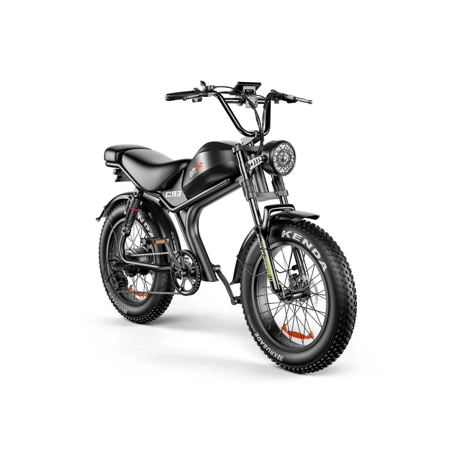 Emoko C93 48V Fast Moped-style Ebike Fat Tire 1000w Motor for adults