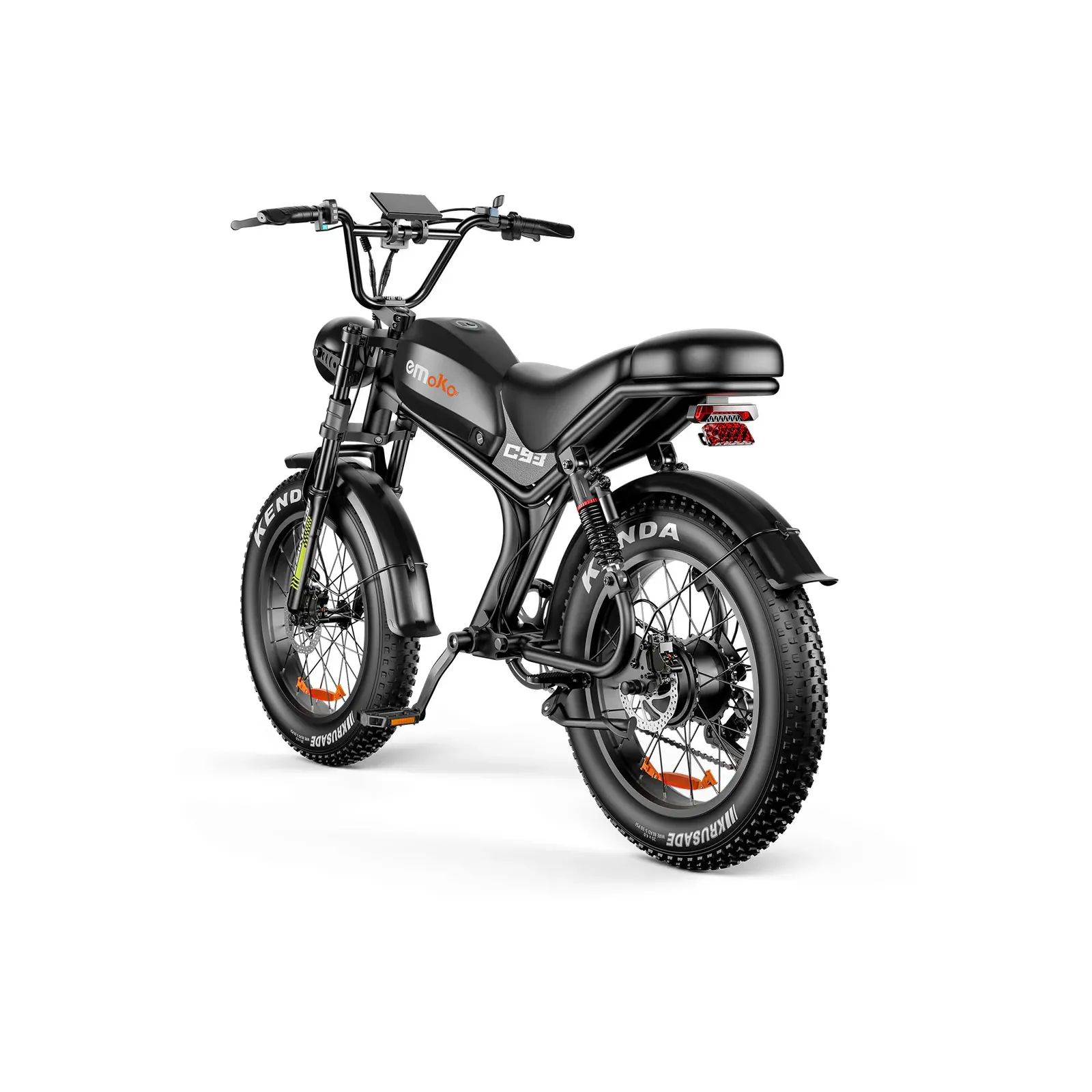 Emoko C93 48V Fast Moped-style Ebike Fat Tire 1000w Motor for adults