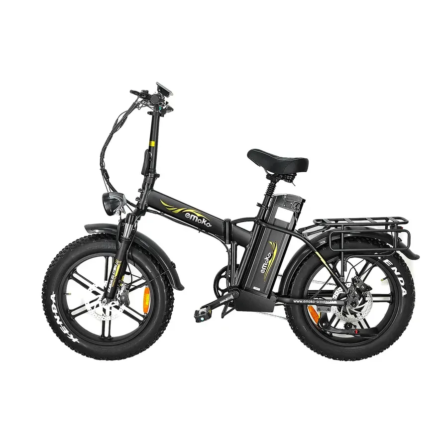 Emoko-C94-ebike-1 Emoko C94 Cargo Food Delivery ebike 150-200KM Long Range 48V 20*4 Inch Fat Tire Electric Bicycle