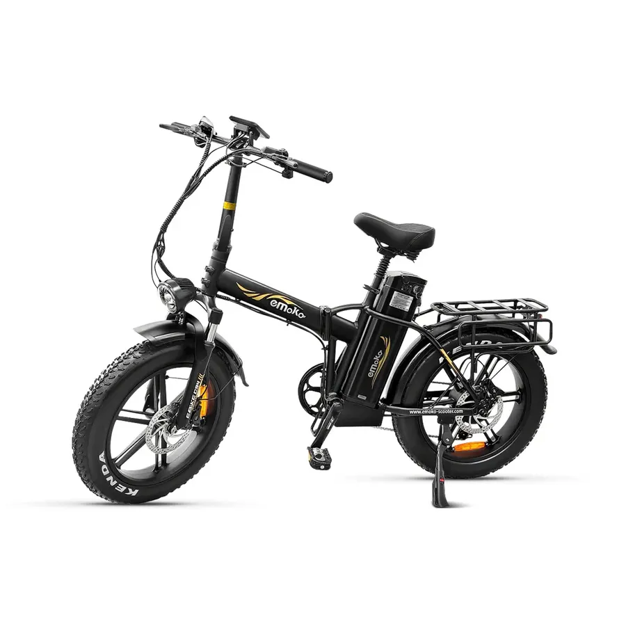 Emoko-C94-ebike-2 Emoko C94 Cargo Food Delivery ebike 150-200KM Long Range 48V 20*4 Inch Fat Tire Electric Bicycle