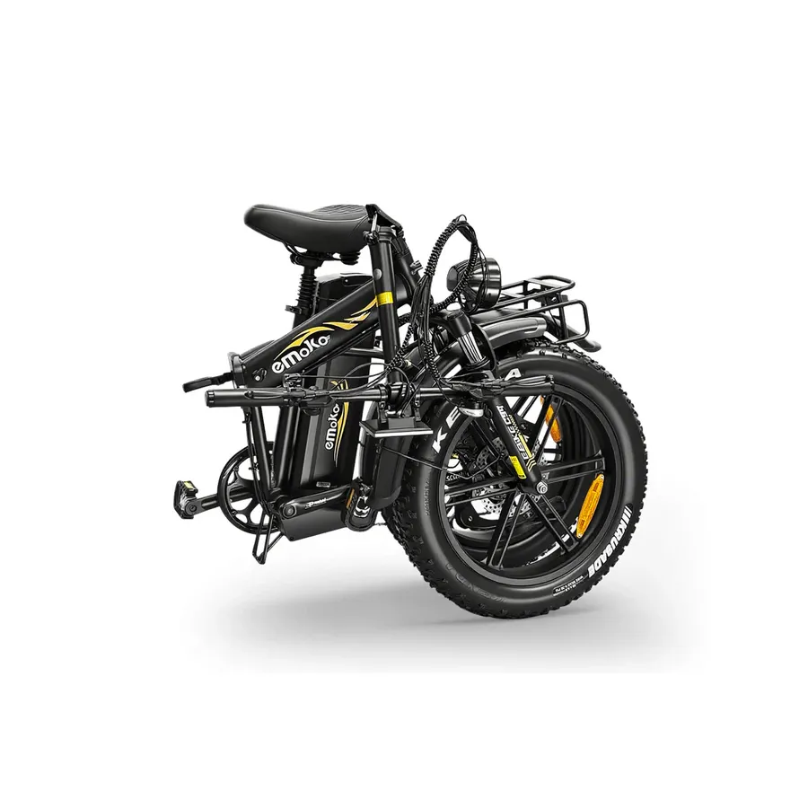 Emoko-C94-ebike-3 Emoko C94 Cargo Food Delivery ebike 150-200KM Long Range 48V 20*4 Inch Fat Tire Electric Bicycle