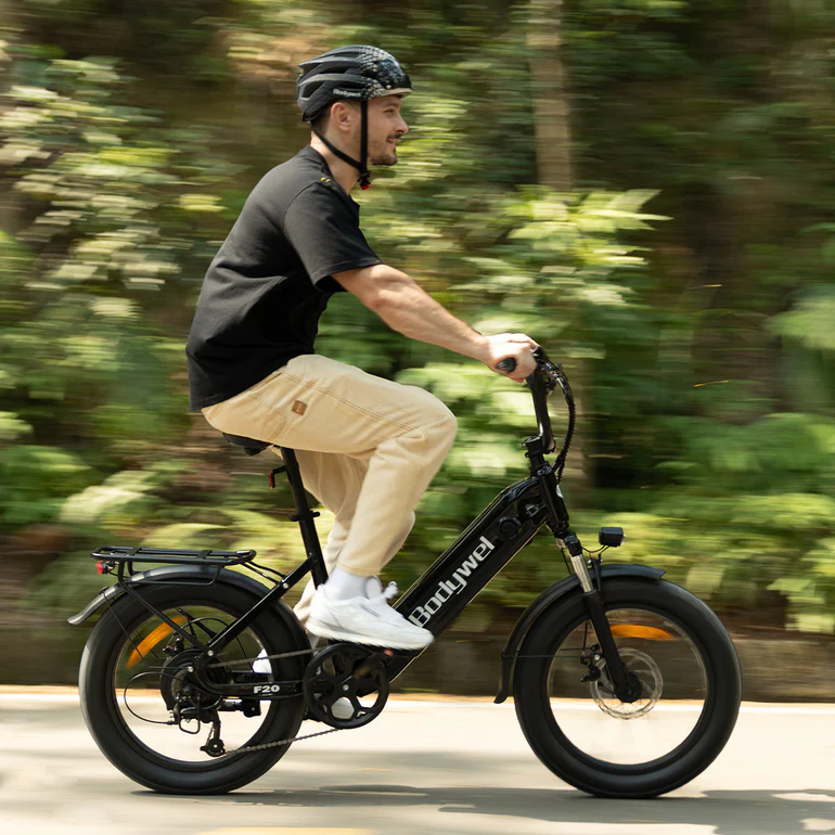 Bodywel F20 City & Touring Ebike SHIMANO 48V 20*3 Inch Fat Tire
